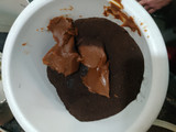 Trufas de chocolate en cantidad