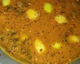 A picture of step 6 of Hog plum achar.