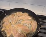 A picture of step 8 of Chicken parmesan.