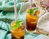 Hình bước làm 4 của món Trà Đào