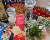 Fetás-paradicsomos tészta recept fázis 1 fotója