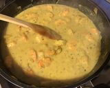 Une image de l'étape 16 de Crevettes black tiger à l'ananas sauce crémeuse curry, coco.