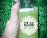 Cara Membuat Diet juice cauliflower pear lemon avocado 3