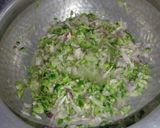 A picture of step 3 of Cheese Pav Bhaji.