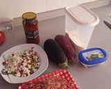 Foto del paso 1 de la receta Berenjenas rellenas carne picada.😋
