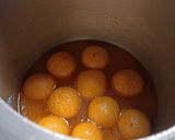 A picture of step 4 of KOMOLA BHOG /ORANGE RASAGULLA.