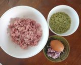 Hình bước làm 1 của món Chả cốm