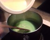 Foto langkah ke 4 dari resep Green Egg Flour Pudding (Puding terigu).