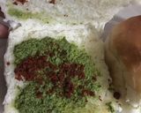 A picture of step 3 of Mumbai style vada pav.