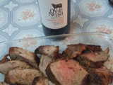 Asado a la parrilla posta paleta