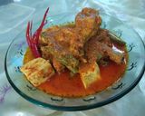 Foto langkah ke 4 dari resep Ayam gulai tahu kacang panjang.