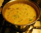 A picture of step 5 of Mushroom Soup.