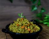 A picture of step 8 of Pudina Rice.