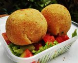 Foto del paso 5 de la receta: 💥Bombas de papa rellenas