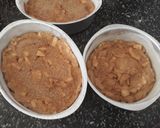 A picture of step 9 of Wheat, Amaranth, Soya flour enriched Apple Cake.