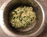A picture of step 2 of Dill Rotti/sabbasige Rotti.