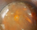 A picture of step 4 of Warming daikon and carrot soup.