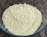 A picture of step 2 of Besan Ladoo.