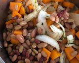 A picture of step 4 of Butternut and Bean Soup.