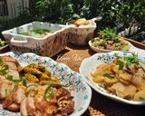 Hình bước làm 6 của món Cơm nhà 4 món với #giodo