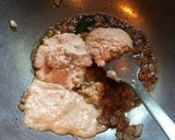 A picture of step 7 of Baingan Curry.