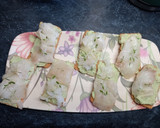 Foto del paso 2 de la receta: Tostadas de puré de aguacate y bacalao ahumado
