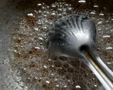 A picture of step 8 of Homemade Fragrant Ghee.