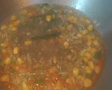 A picture of step 4 of Vegetable Soup.