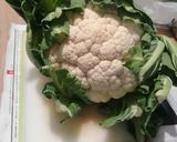 Une image de l'étape 1 de Gratin de chou fleur au saumon.