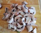 Cukkinis, gombás sertéskaraj recept fázis 2 fotója