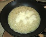 Foto del passaggio 7 della ricetta Risotto al taleggio con fiori di zucca