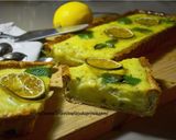 Une image de l'étape 5 de Tarte citron et menthe mojito.