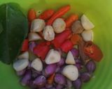 Foto langkah ke 2 dari resep Mujaher tahu santan pedas.