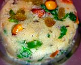 A picture of step 4 of Upma.