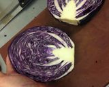 Foto del passaggio 1 della ricetta Zuppa di cavolo viola con gorgonzola e rosmarino