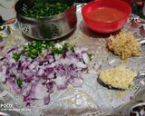 A picture of step 1 of Dal hyderabadi.
