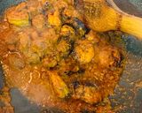 A picture of step 7 of Smoked Prawns Karahi.