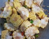 Foto langkah ke 3 dari resep Tumis kerang hijau kupas &jagung manis.