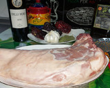 Foto del paso 1 de la receta: Choto frito con ajos y pimientos choriceros