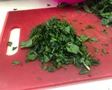 Foto del paso 1 de la receta: Tortitas de Espinacas a la Sonorense