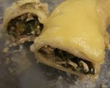 Foto del paso 7 de la receta: Canelones de acelga y pollo con salsa blanca y queso💣💖
