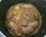 Foto del paso 2 de la receta Arroz caldoso con guiso de conejo. En un plis plas