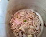 A picture of step 2 of Soya Matar Pulao.