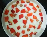 पपाया पीनट मिक्स रायता (papaya peanut mix raita recipe in hindi) रेसिपी चरण 5 फोटो