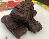 Foto del paso 6 de la receta: Barritas de coco bañadas en chocolate 🍫 🥥