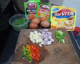 Foto langkah ke 1 dari resep Nasi Goreng Daun Jeruk.