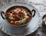 A picture of step 9 of Dhaba style spicy kadai paneer.
