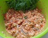 Foto langkah ke 3 dari resep Pepes Tahu Teri Basah Kemangi.