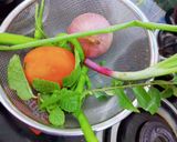 A picture of step 2 of Vegetable sevaie.