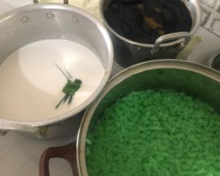 Es Cendol Dawet (Teknik Saringan bundar) - Step 7